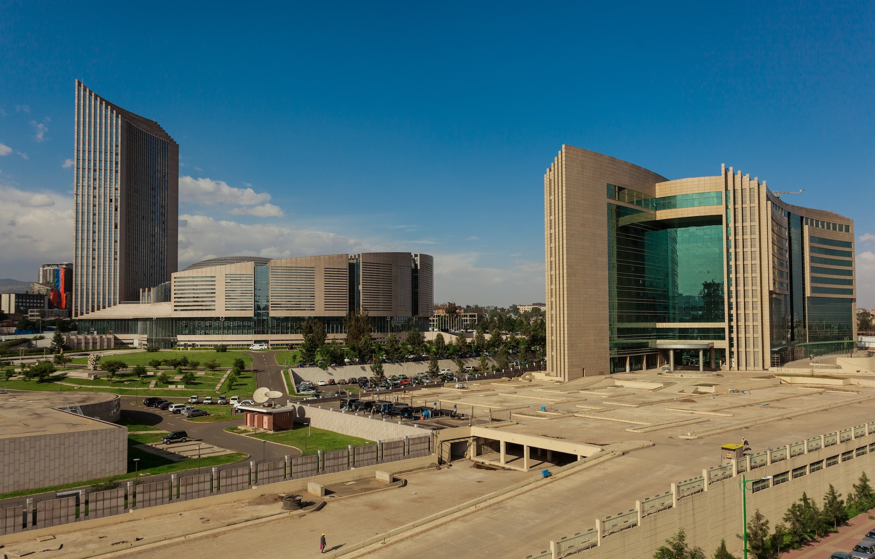 Headquarters Building of the African Union, Addis Ababa, Ethiopia.
