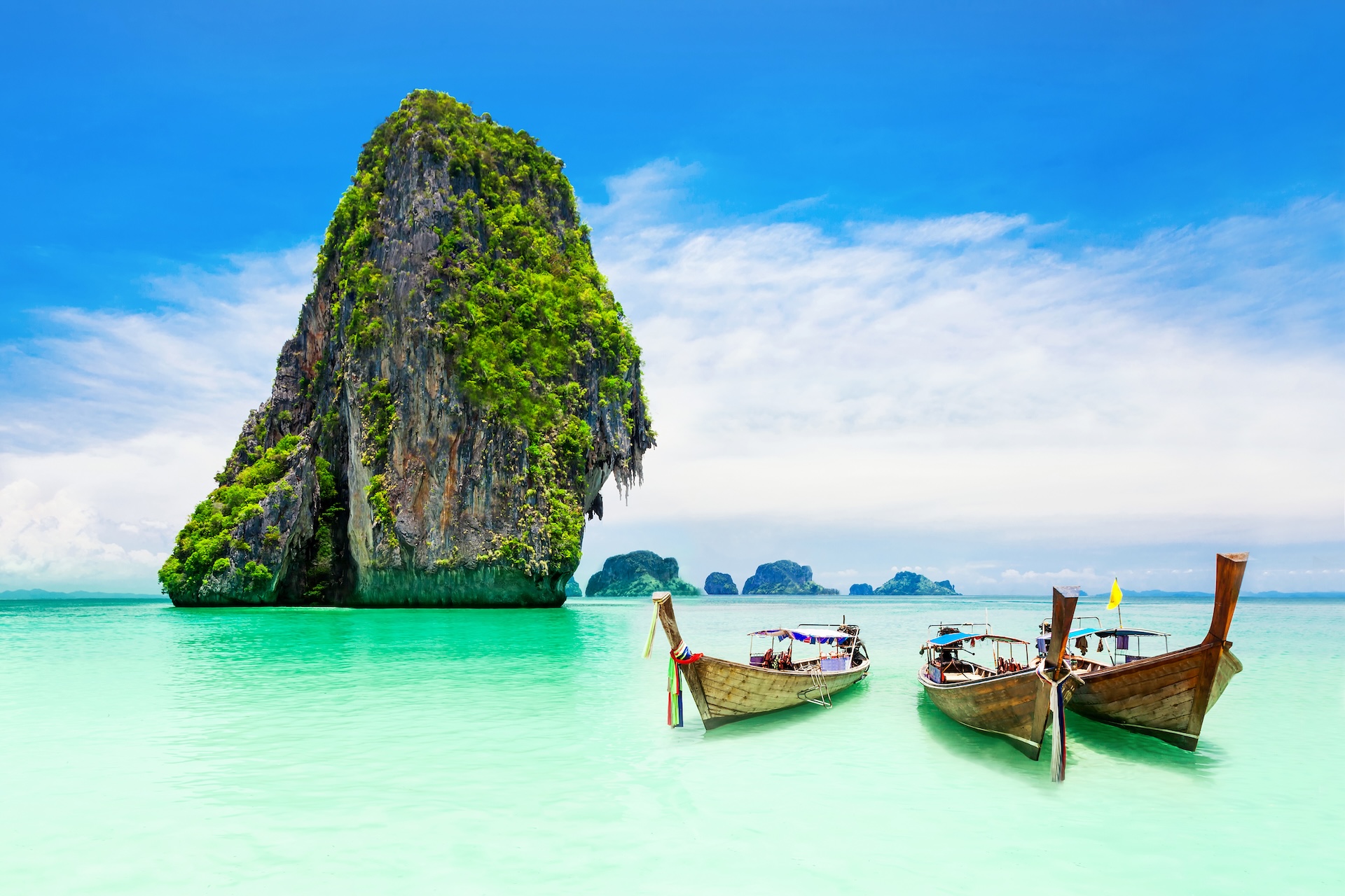 Pranang beach, Krabi, Thailand.