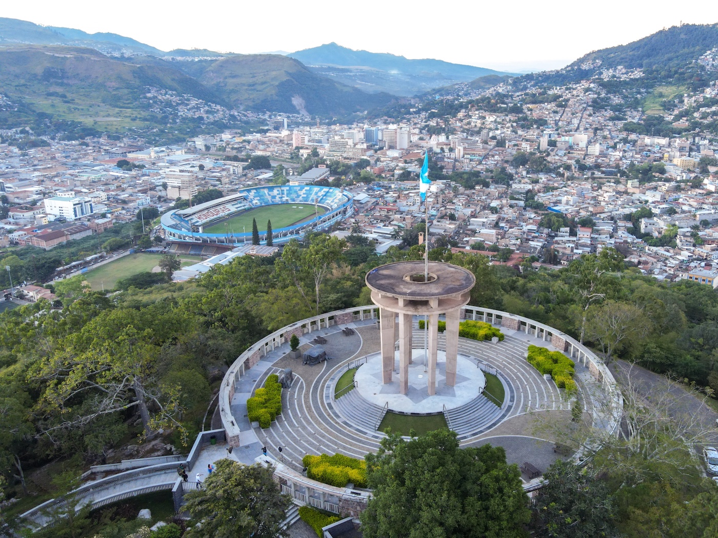 Cerro Juana Lainez Monument, Honduras.