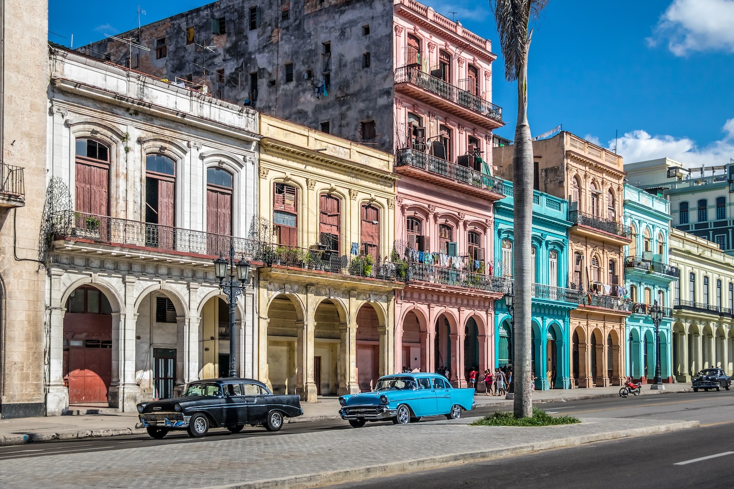 Old Havana downtown Street - Havana, Cuba.