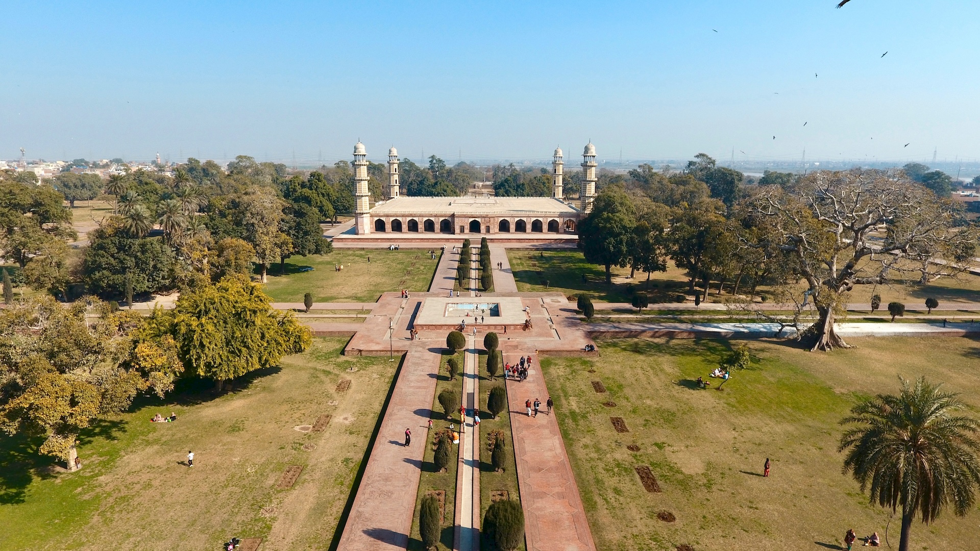 Tomb of Emperor Jahangi, Lahore, Pakistan.