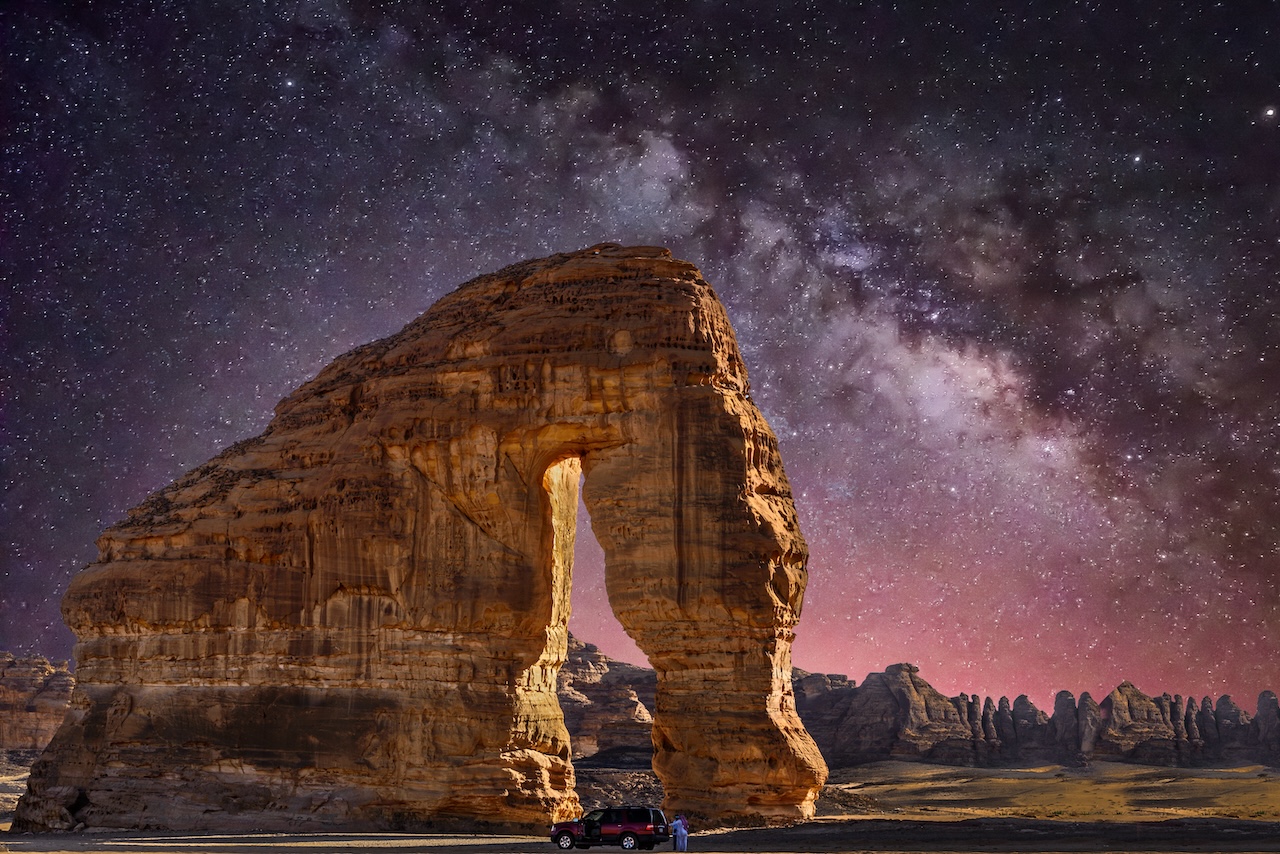 Elephant Rock, Saudi Arabia.