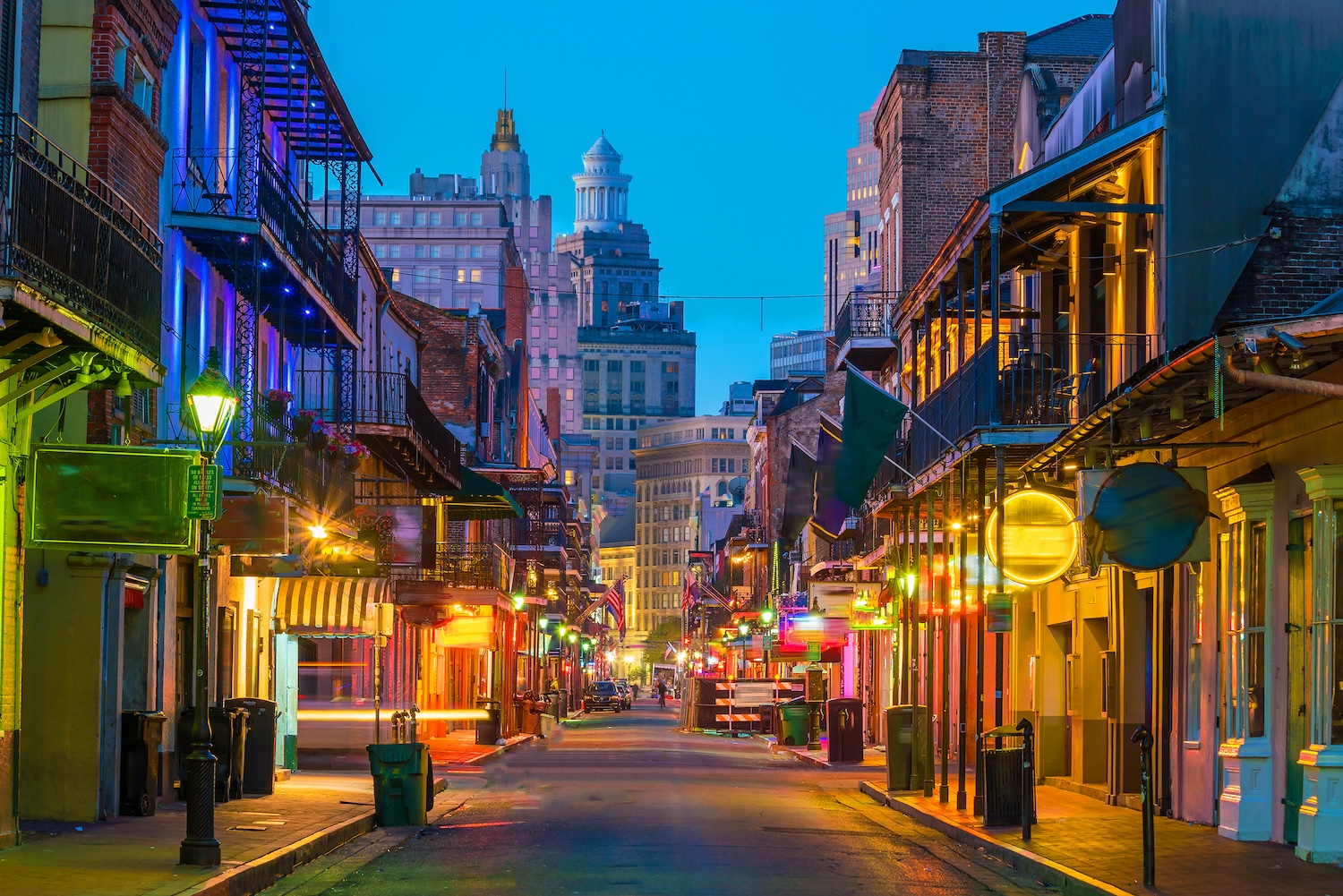  French Quarter, New Orleans, USA.