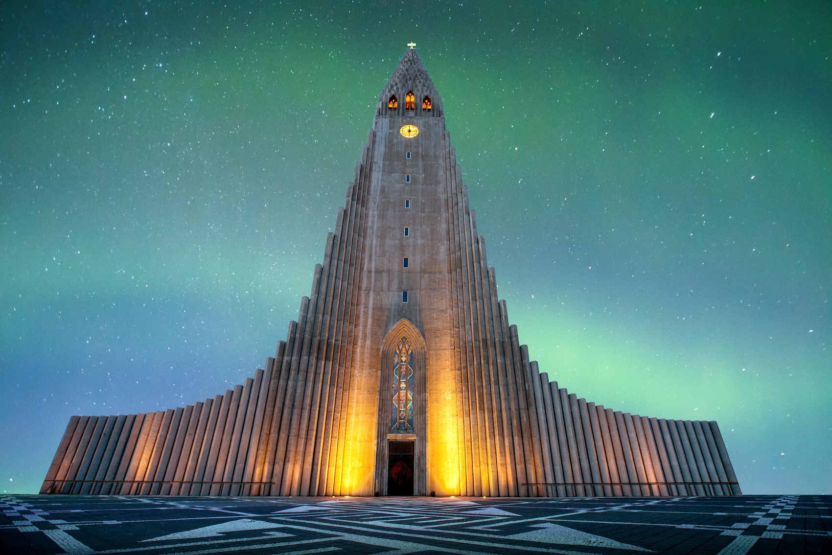 Hallgrímskirkja, Reykjavík Iceland.