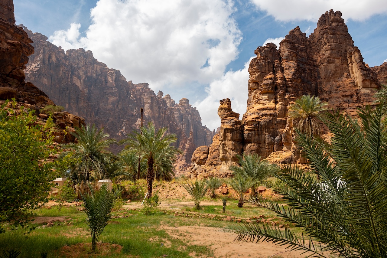 Wadi Al Disah Valley, Tabuk, Saudi Arabia.
