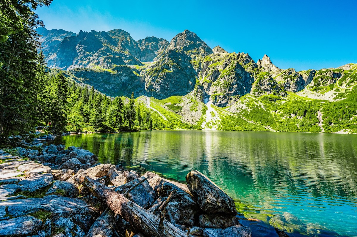 Tatra National Park in Poland.
