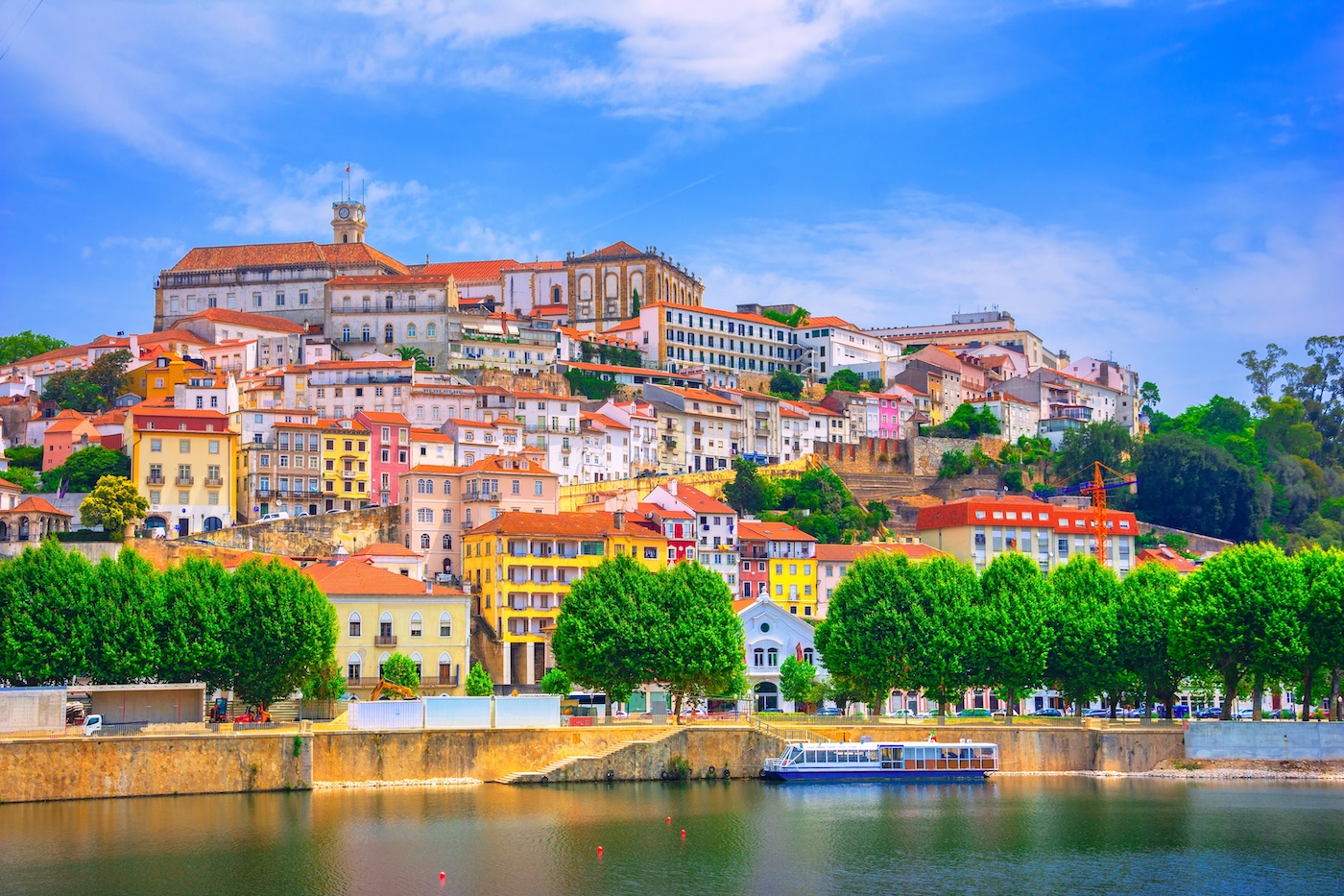 Old town of Coimbra, Portugal.