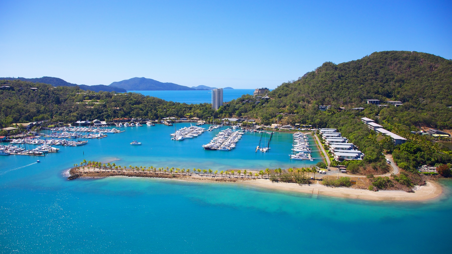Hamilton Island in the Whitsundays Australia.