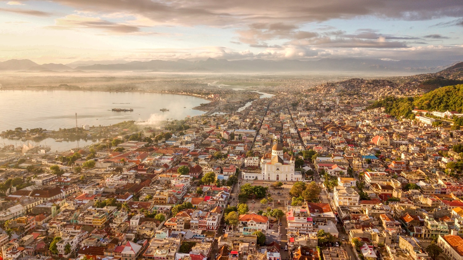 View of Cap-Haitien, Haiti.
