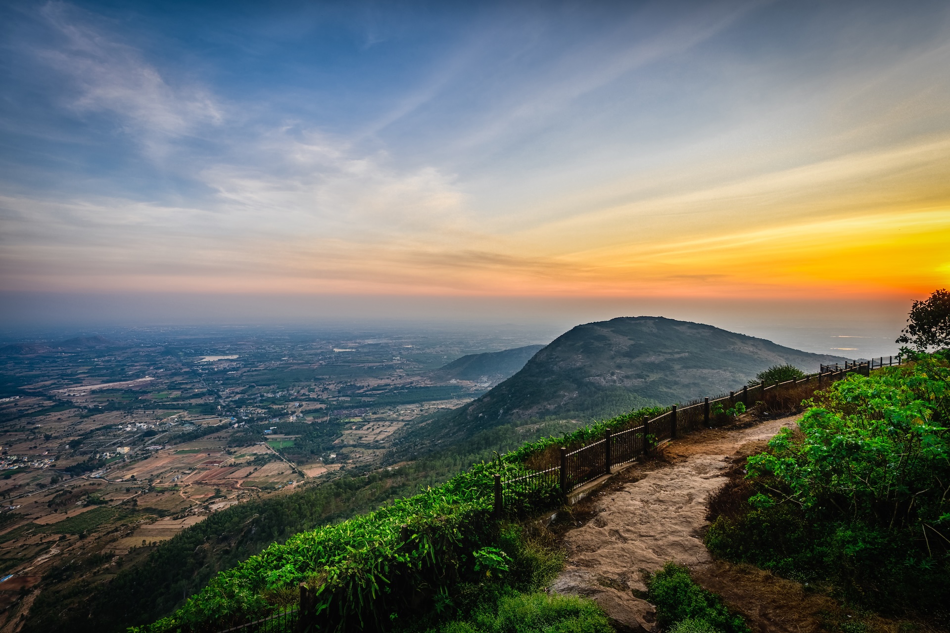 Nandi Hills, Bangalore, Karnataka, India.