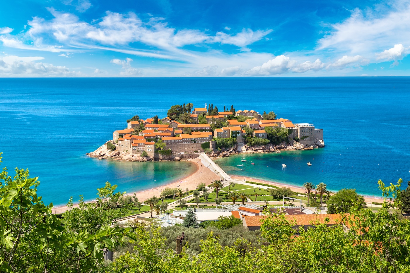 Sveti Stefan island in Budva
