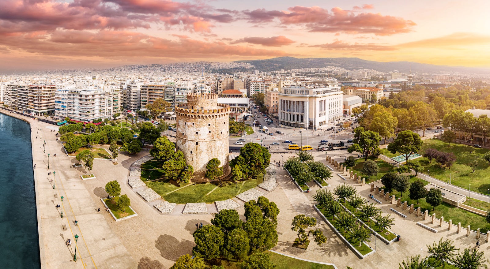 The White Tower, Thessaloniki, Greece.