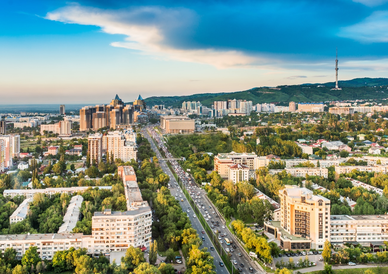 Almaty city, Kazakhstan.