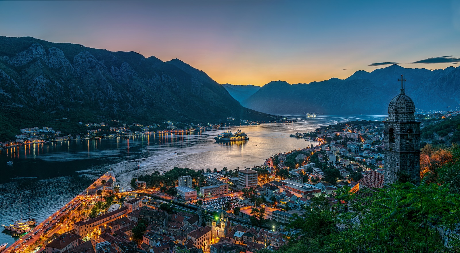 The Bay of Kotor, Montenegro