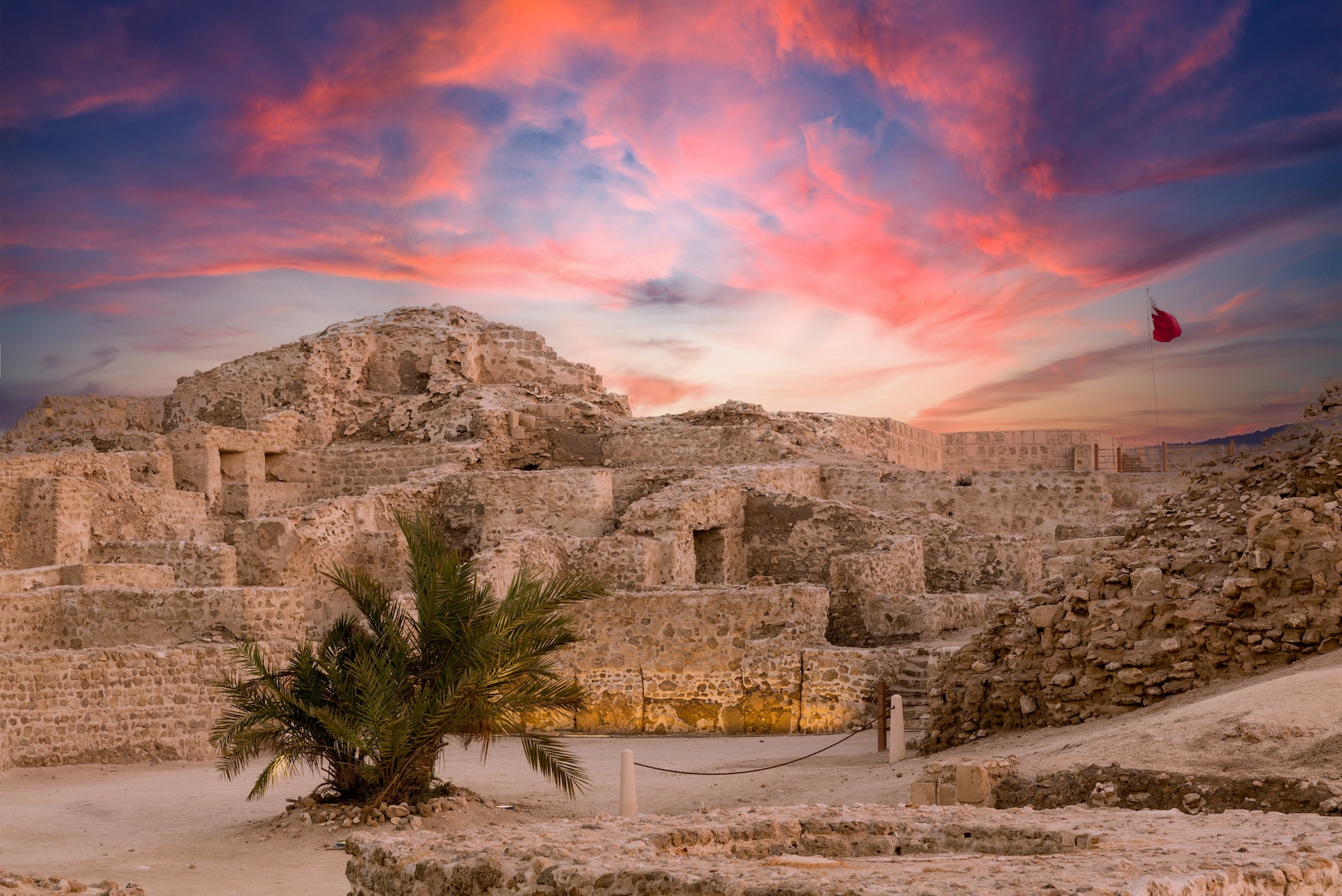 Bahrain Fort Bahrain. 