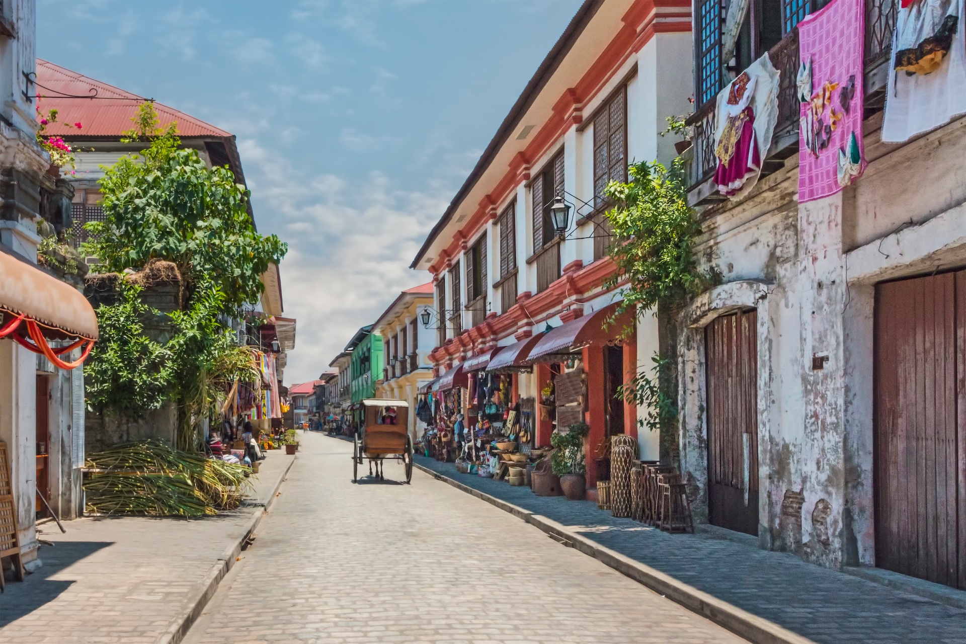 Historic Colonial Town, Vigan, Luzon, Philippines.