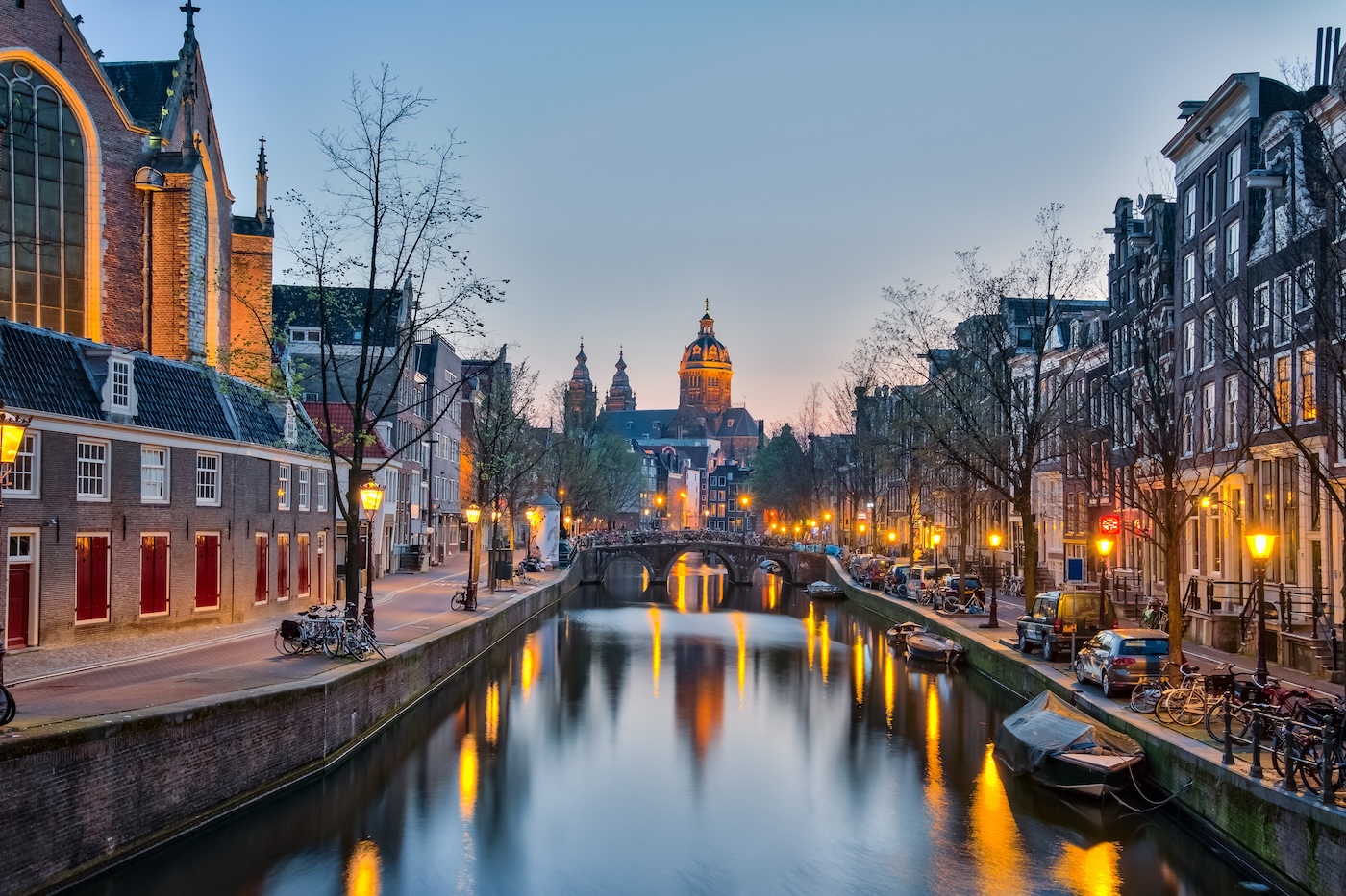 Church of Saint Nicholas in Amsterdam, Netherlands.