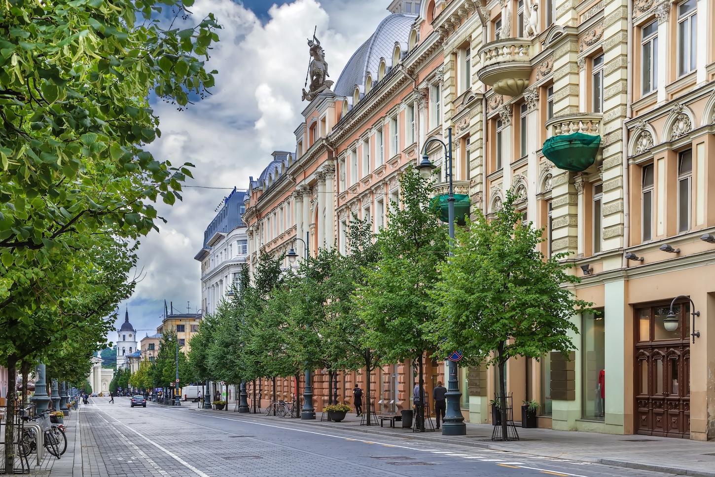 Gediminas Avenue, Vilnius, Lithuania