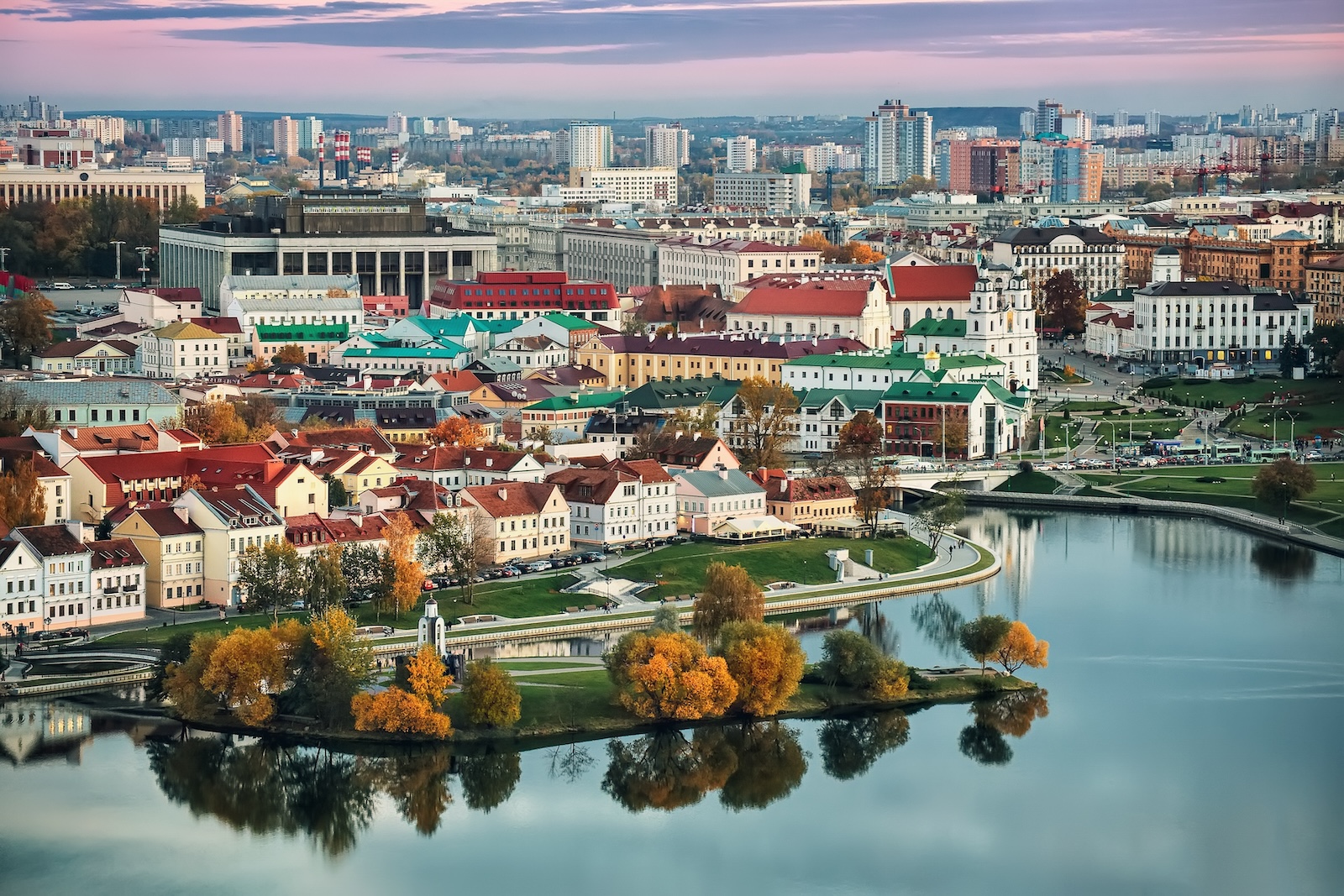 City of Minsk, Belarus.