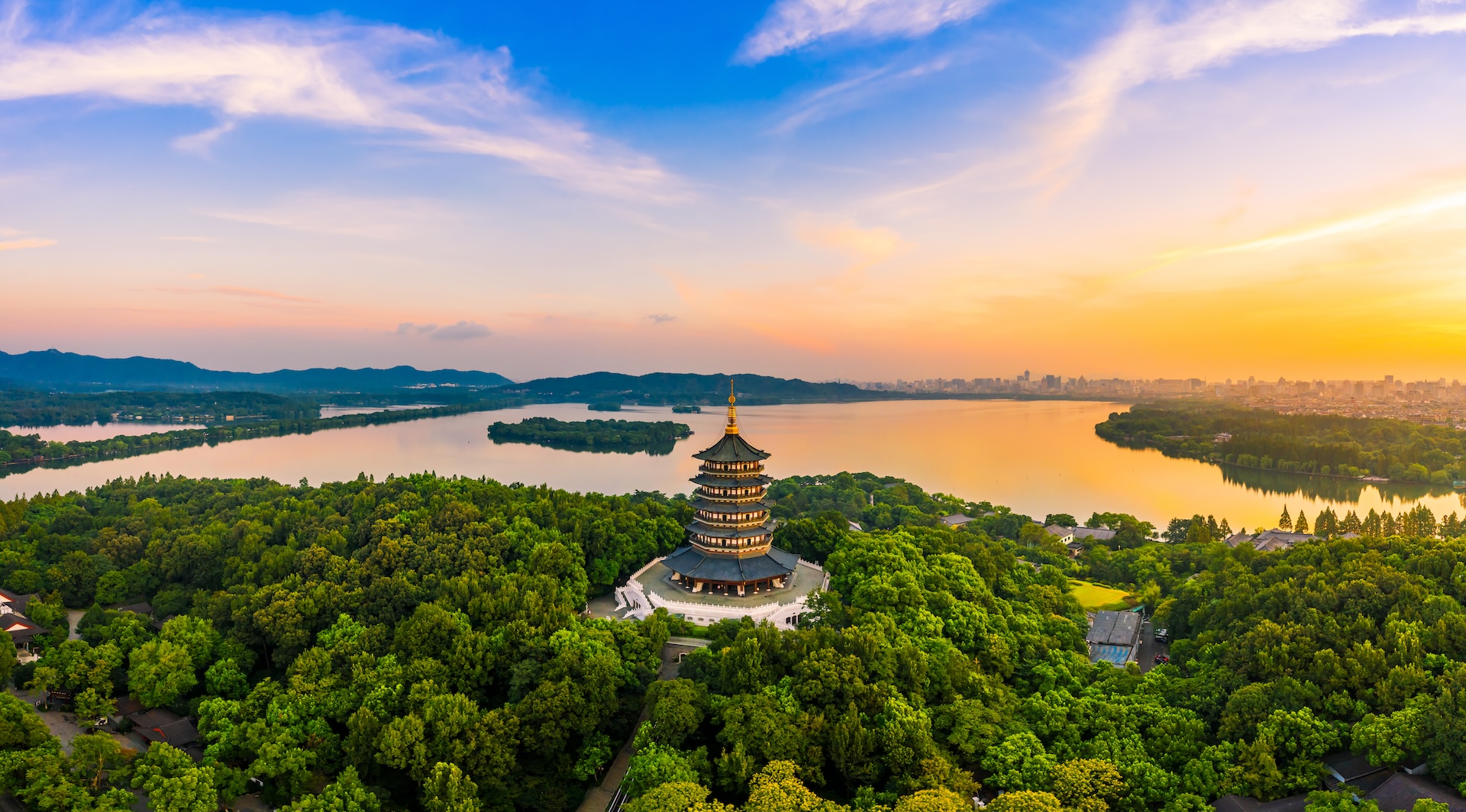 West Lake Leifeng, Hangzhou.