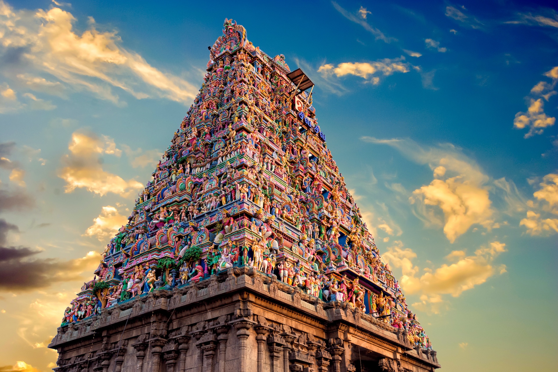 Kapaleeshwarar Temple, Chennai, India.