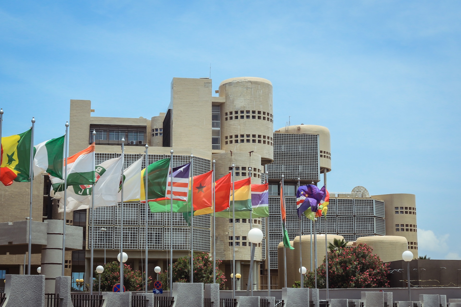 International Bank in Lome, Togo.