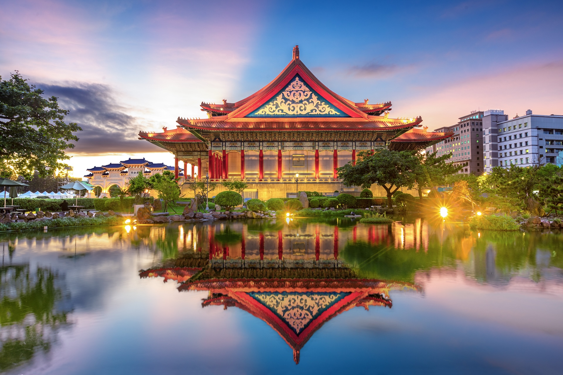 National Theater and Concert Hall, Taipei, Taiwan.
