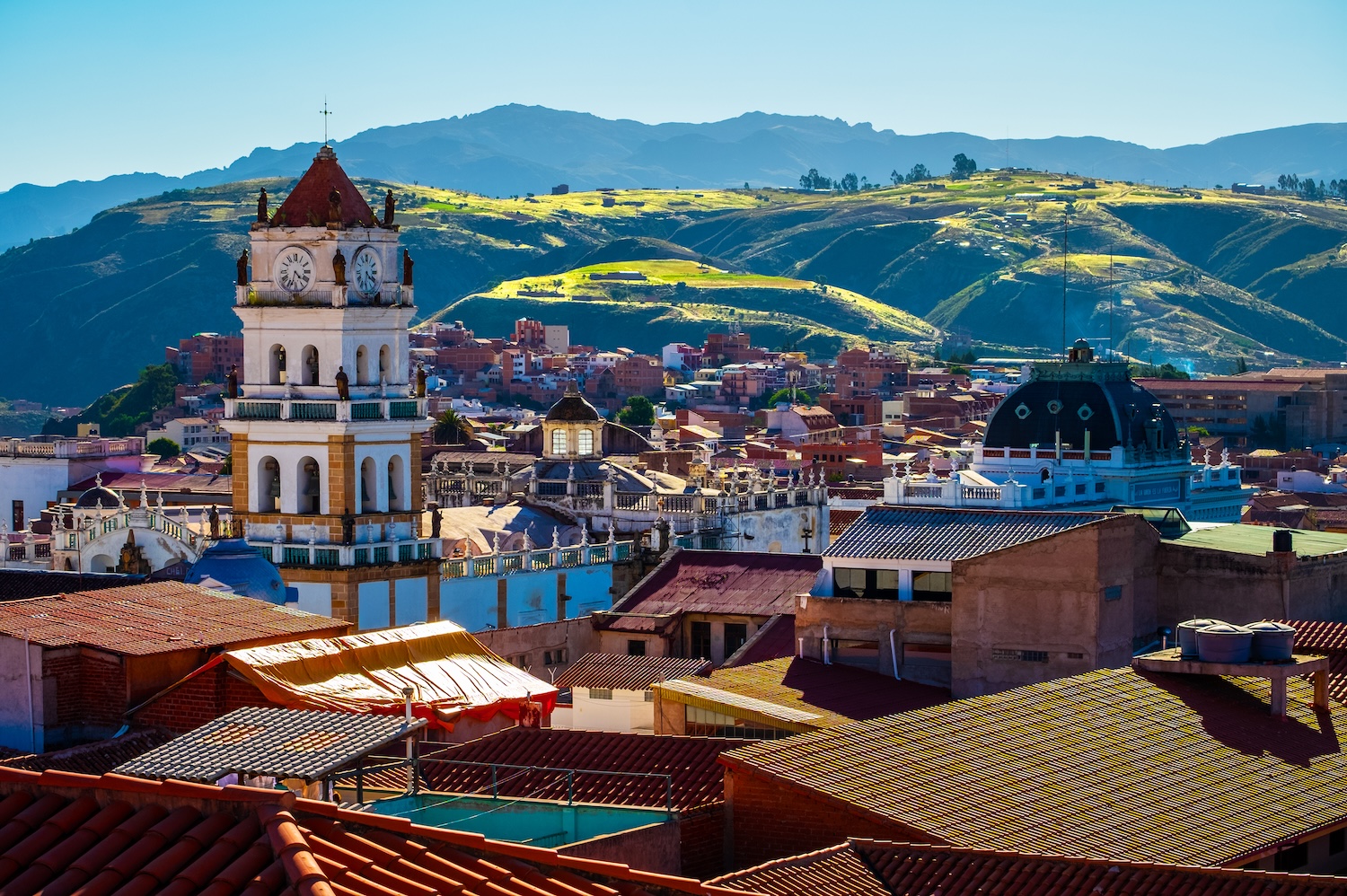 City of Sucre, Bolivia.